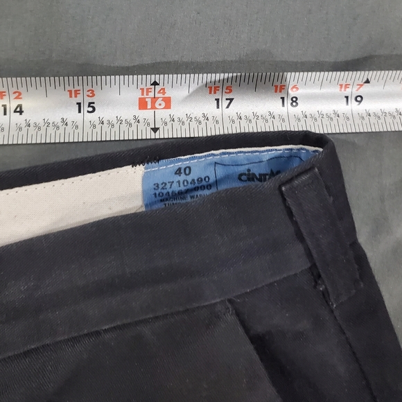CINTAS Comfortflex Workwear ☆ Mens 40 ☆ Black Pants ☆ - Picture 6 of 9
